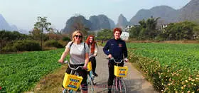 Biking in Yangshuo