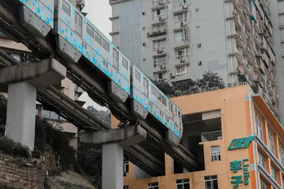liziba station chongqing city