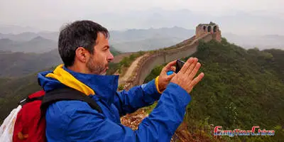 Easy Tour China Client Visit Beijing Great Wall