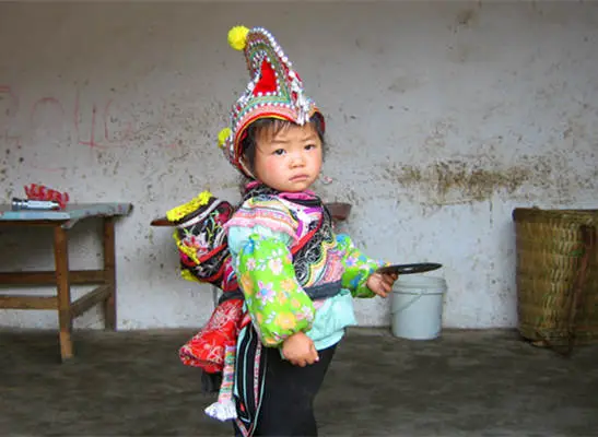Ethnic Minority Girl in Yunnan
