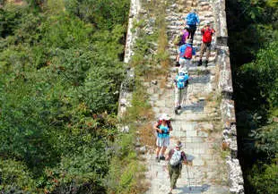 Hiking Jinshanling Great Wall