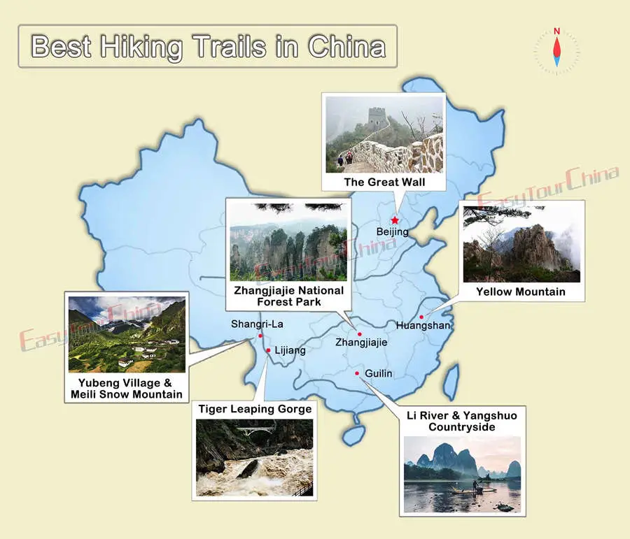 Best Hiking Trails in China