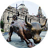 The Bund Bull Sculpture