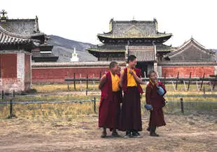 Mongolian Monks