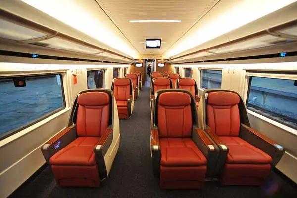 Bullet Train First Class Seat