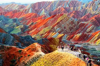 Zhangye Danxia Rainbow Mountains