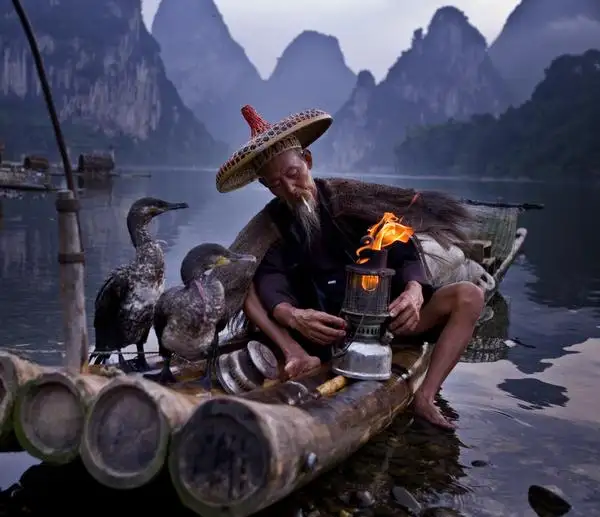 Cormorant Fishing in China