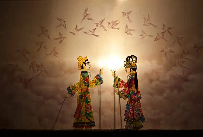 Chinese shadow puppetry 