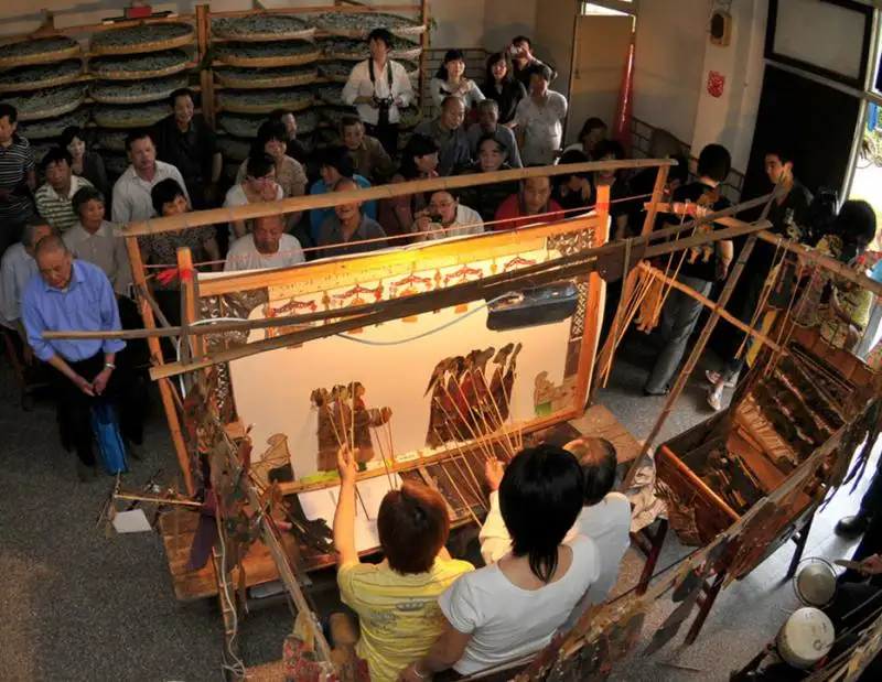 Chinese Shadow puppet art