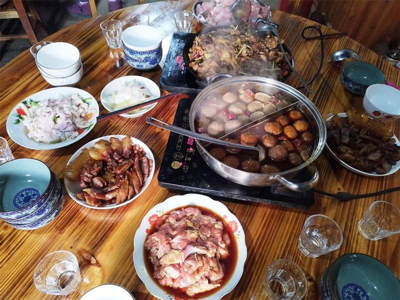 Local Yangshuo Hot Pot Dinner