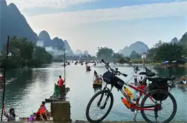 Cycling in Guilin