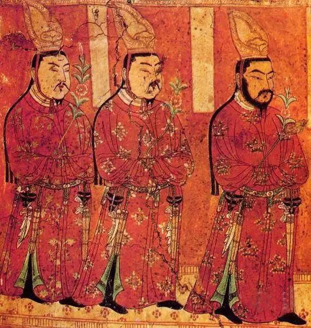 Murals in Bezeklik Caves Turpan