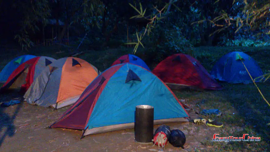 Camping in Yangshuo 