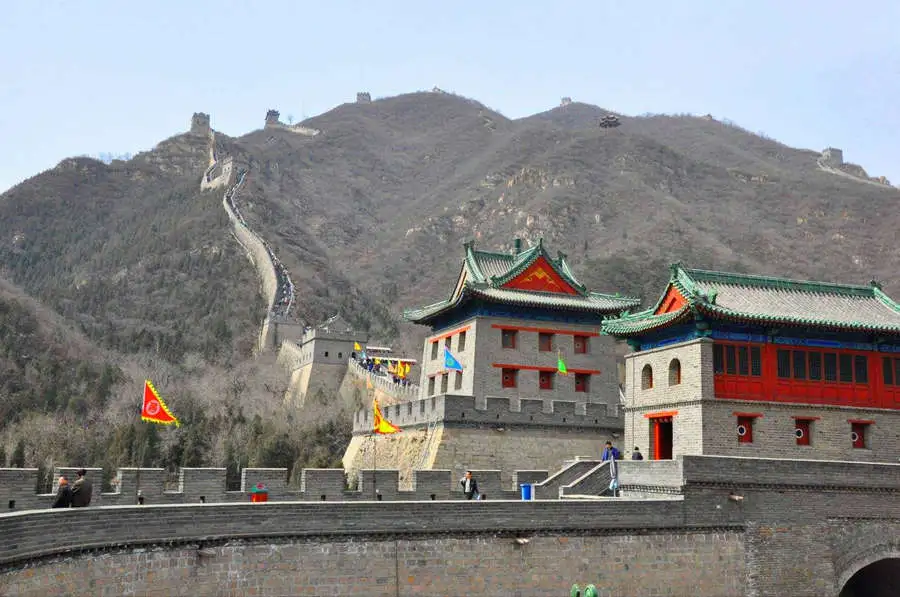 The ancient fortress of Juyongguan Great Wall