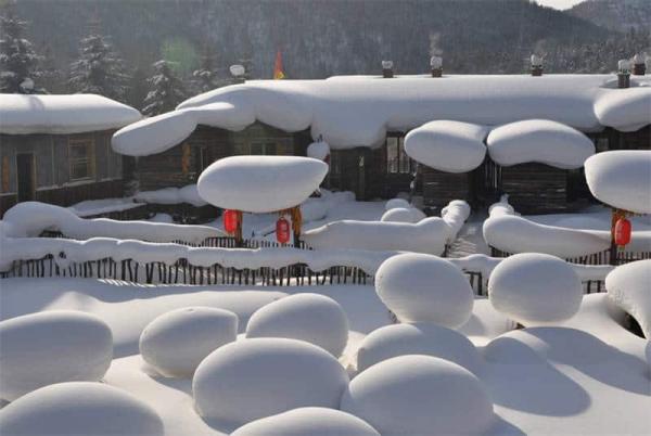 China Snow Town in Harbin
