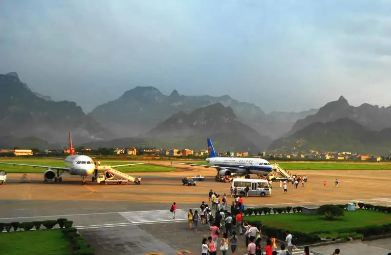 Getting to Zhangjiajie by plane