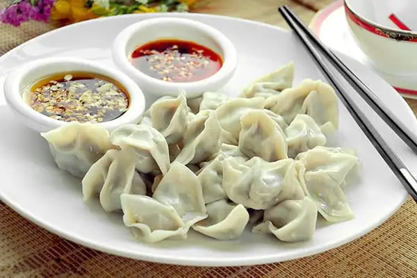 Eat Dumpling in China