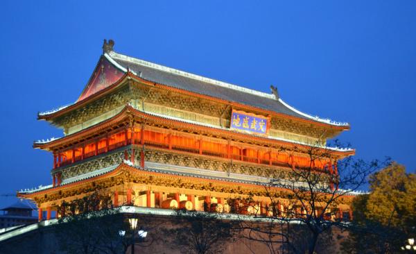 Xian in autumn night