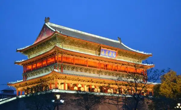 Xian in autumn night
