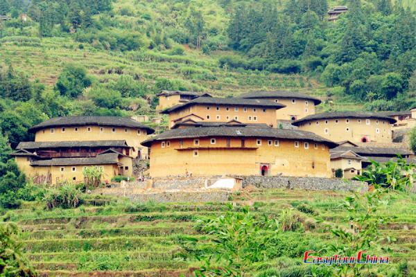 Traditional Chinese architecture - tulou in Fujian