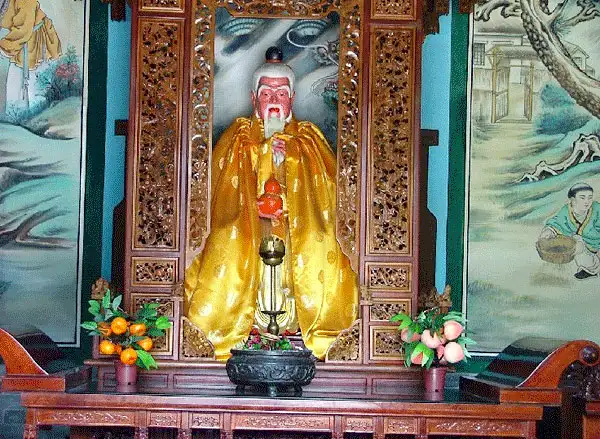 Temple of the Eight Immortals in Xian China