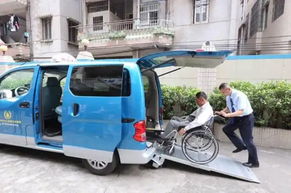 wheelchair friendly taxi in Shanghai China