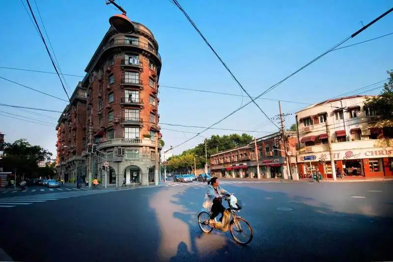 the former French Concession in Shanghai