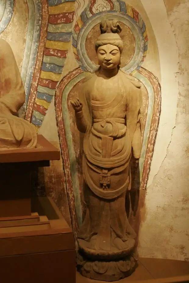 stone carving at Gansu Museum Lanzhou
