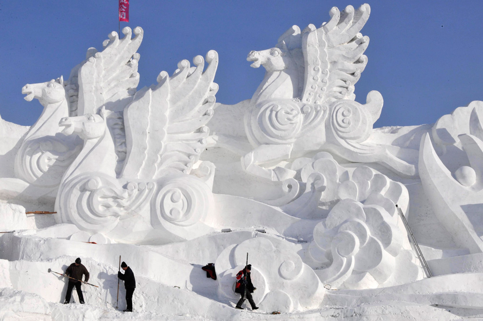 Weather of Harbin Ice and Snow Festival