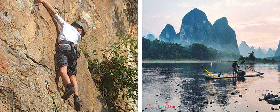 student tour in Guilin