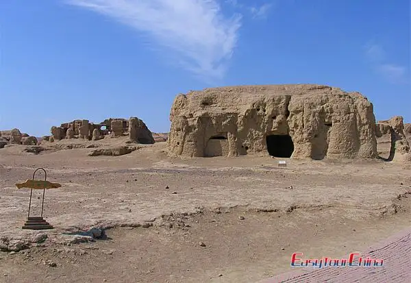 Jiaohe Ancient City in Turpan