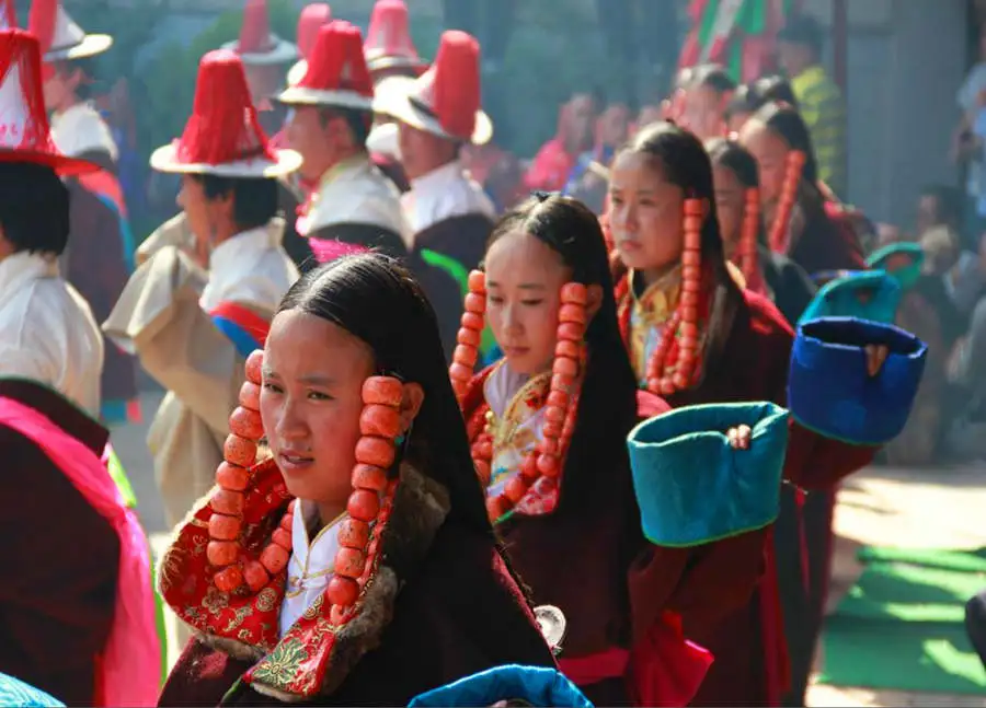 Tibetan New Year Festival in Gansu