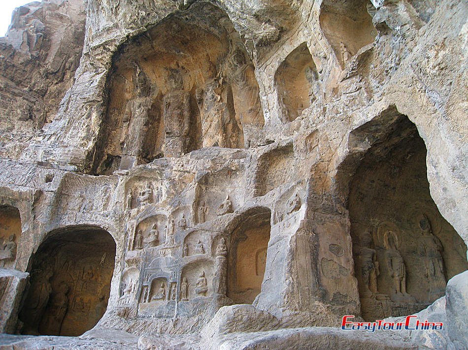 Longmen Grottoes in Henan China