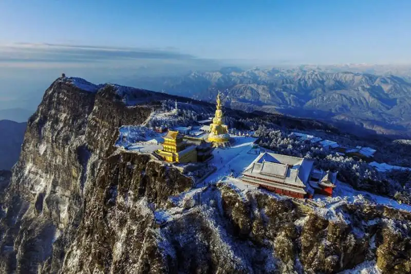 Emei Mountain in China