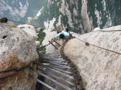 Plank Road – Cliffside Path on Mt. Hua