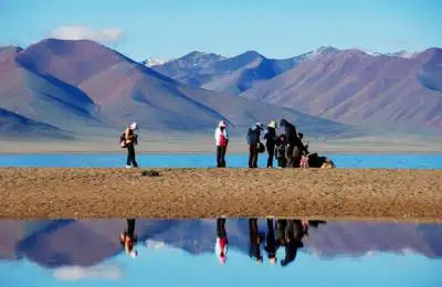 Namsto Lake in China