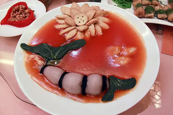 Vegetarian Food in Nanputuo Temple