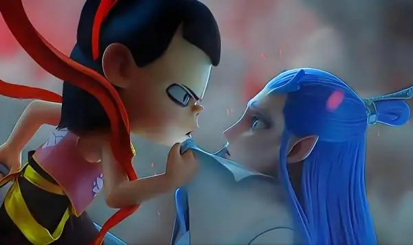 Nezha and Aobing in Nezha Movie