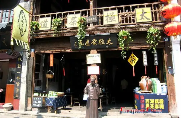 Buildings at Qinghefang Ancient Street, Hangzhou