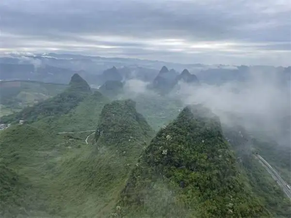 View from Ruyi Peak