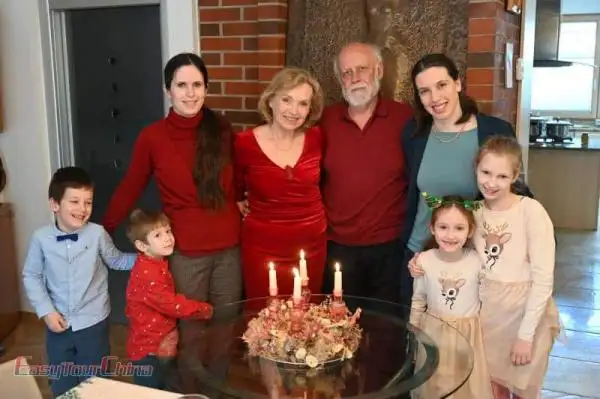 Multi-generational family travel to China