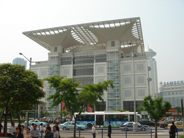 Architecture of Shanghai Urban Planning Exhibition Hall