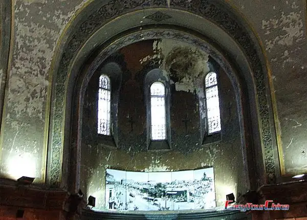 Inside Saint Sophia Cathedral Harbin