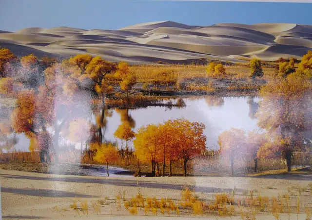 Taklamakan Desert scenery