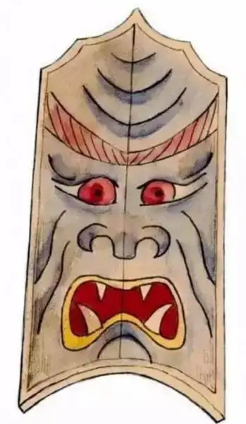 the Great Wall of China structure - wooden head