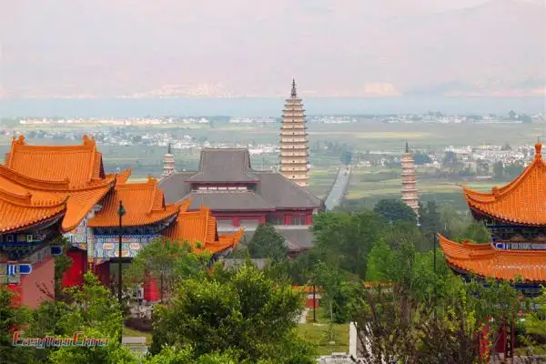 Dali Three Pagodas and Chongqing Temple