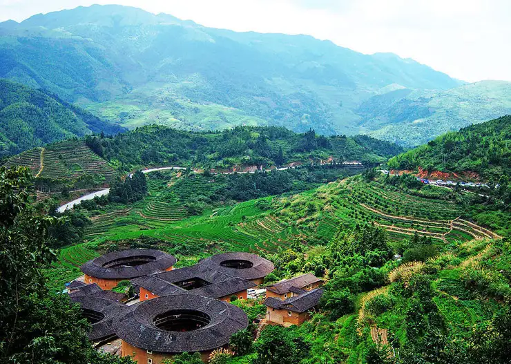 Tianluokeng Earth Towers (Tulou)