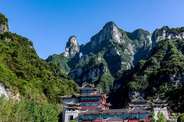 Tianmen Mountain architecture