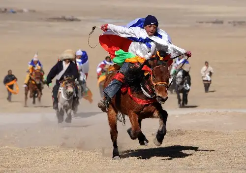 Tibetan Horse Racing