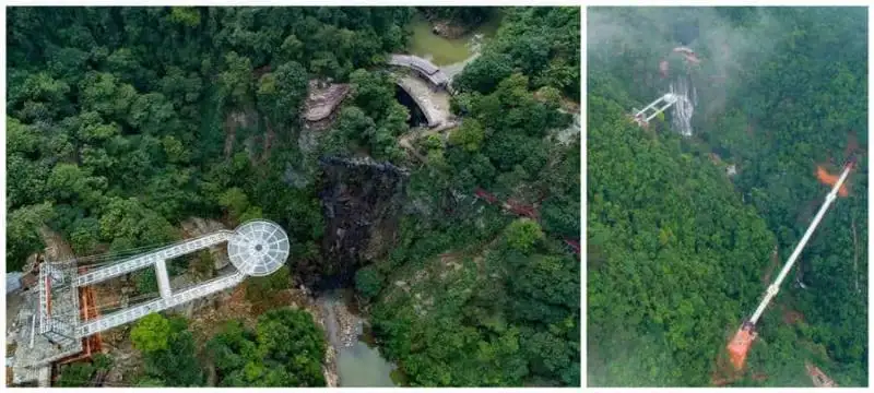 Best glass skywalk in China